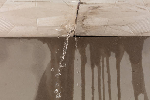 Professional Burst Pipe Cleanup technician working in Dover Foxcroft, ME